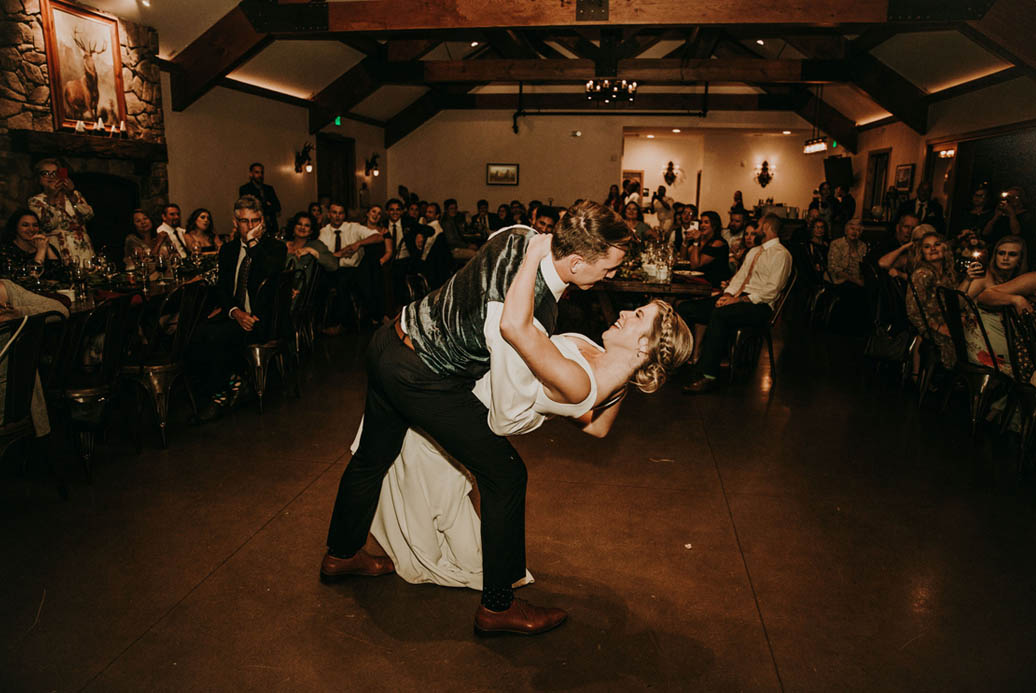 estes park indoor wedding reception